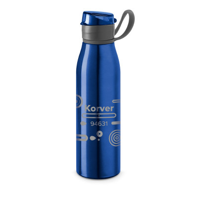 KORVER. Aluminium 650 mL sports bottle